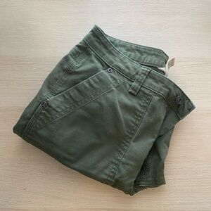 Duluth cotton blend cropped coolmax women’s pants with utility pockets size 6